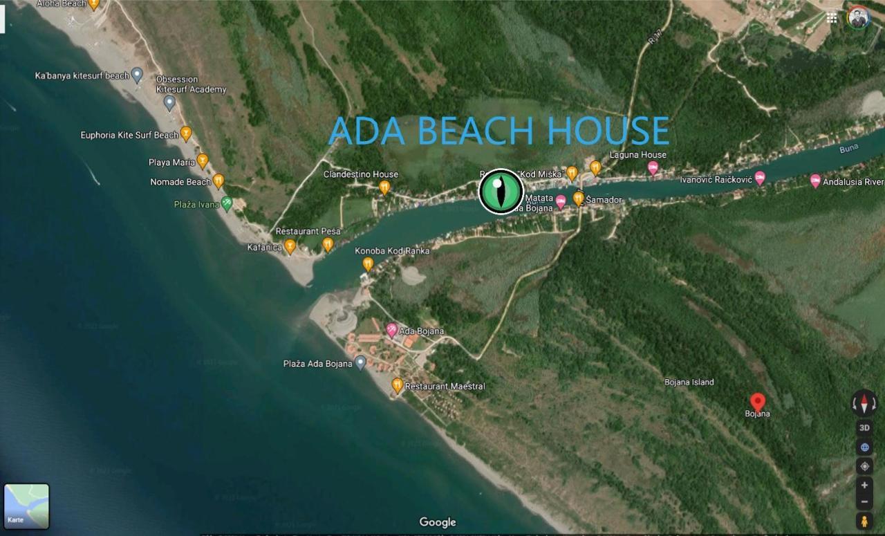 Cj Ada Bojana Beach House I Xxl Terracei Bbq I Betw Bridgebeach I Air Con Ulcinj Extérieur photo